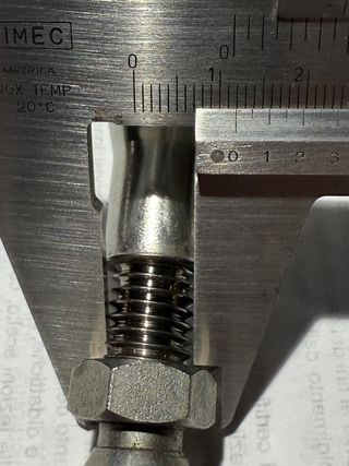 Tenditore 2 forcelle inox AISI 316