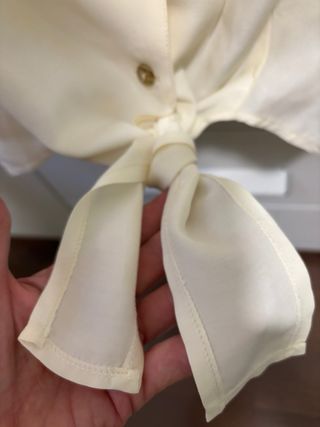 Blusa beige UNIT talla 40