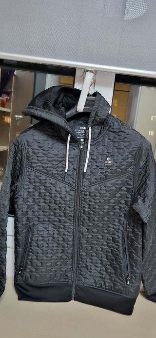 Chaqueta bomber Jack & Jones negra - talla S