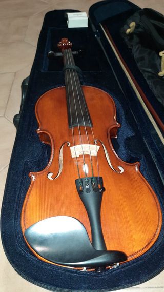 Violín 4/4 Testoni A4 con arco y resina
