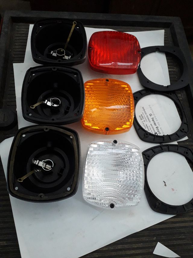 Pilotos traseros Rinder: juego de 3