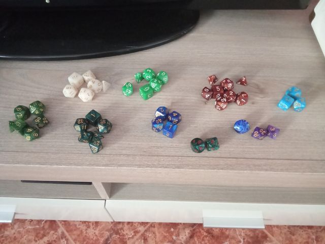 Dados RPG - 7 juegos