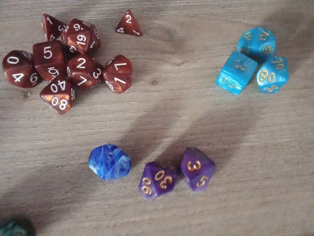 Dados RPG - 7 juegos