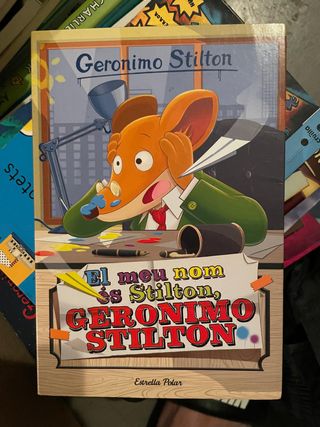 Libro Geronimo Stilton "el meu nom es stilton"