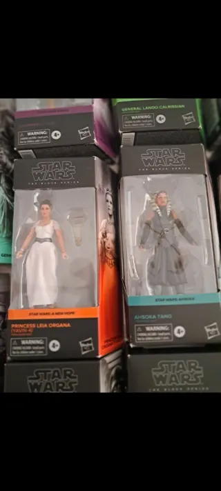 13 figuras 1:12 Black series, Star Wars nuevas