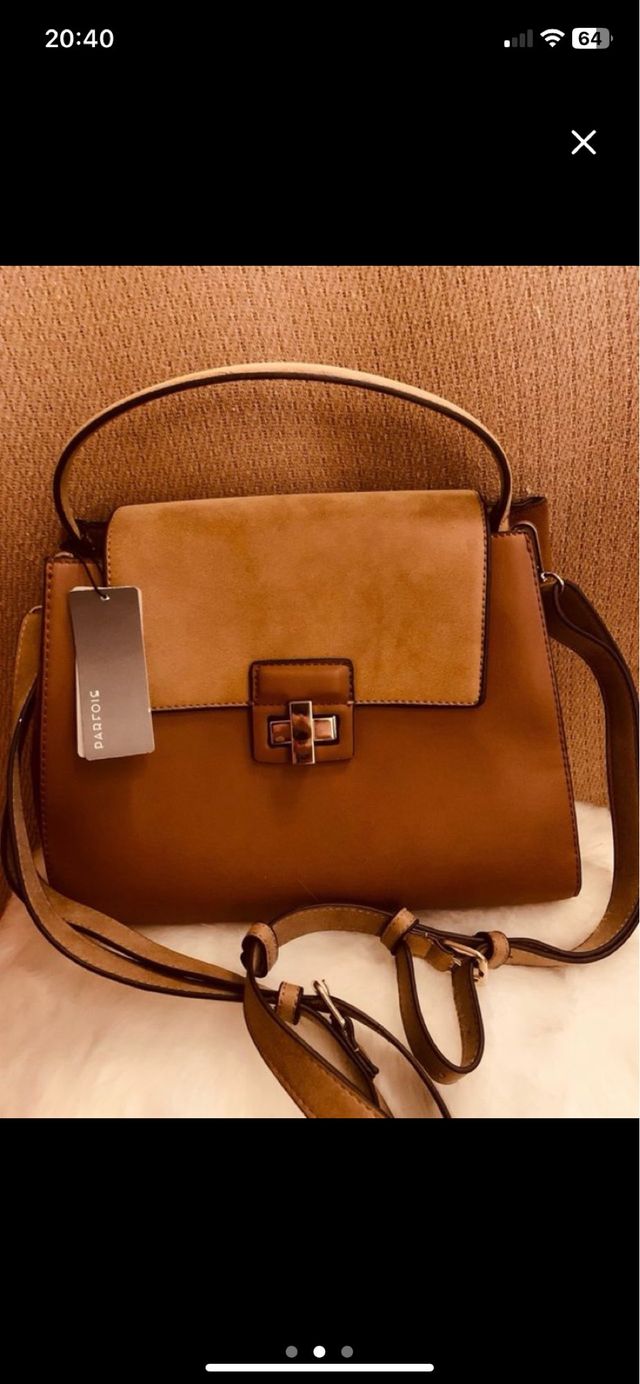 Bolso Parfois marrón beige