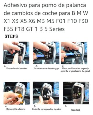 Palanca cambios BMW M