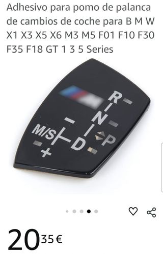 Palanca cambios BMW M