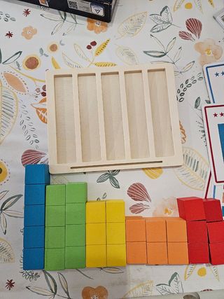Juego cálculo madera Playtive Montessori