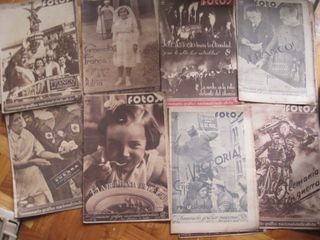 Revistas Fotos, Falange Española, 1937-40, 14 núm.
