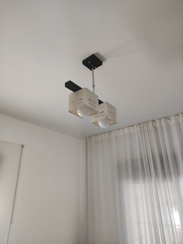 Lampara techo 2 luces - Moderna