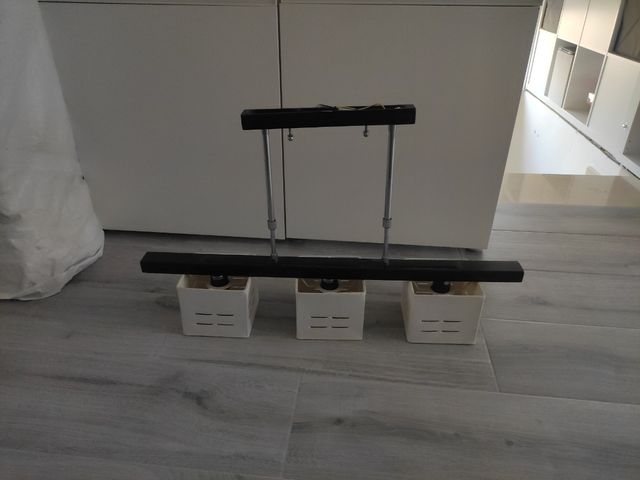 Lampara techo 2 luces - Moderna