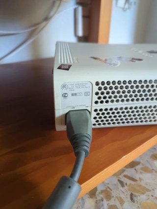 Xbox 360 blanca - consola + cables