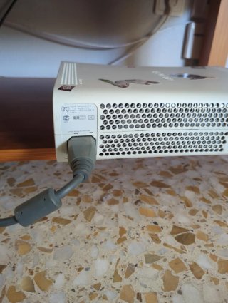 Xbox 360 blanca - consola + cables