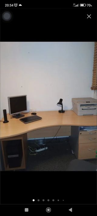 Mesa escritorio oficina madera