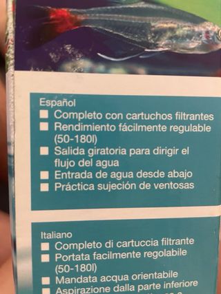 Eheim Pickup 45 - Filtro interno acuario