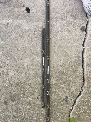 molduras de puerta bmw e46 berlina, color azul