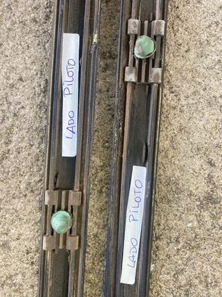 molduras de puerta bmw e46 berlina, color azul