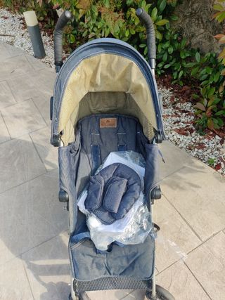 Carrito Maclaren Texas: Carro paseo azul