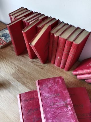 Historia Universal César Cantú 42 tomos