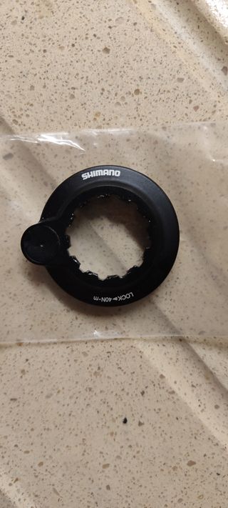 Tuerca Shimano para discos de freno