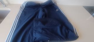 Chándal Adidas celeste y marino