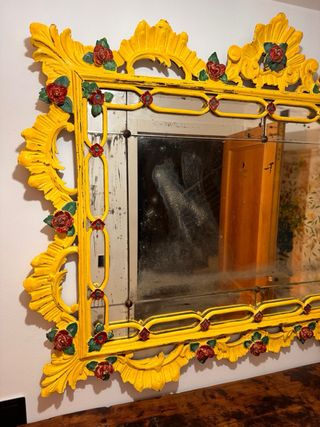 Antiguo Espejo Unico .