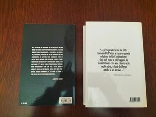 Set 2 libri su Antonio Di Pietro