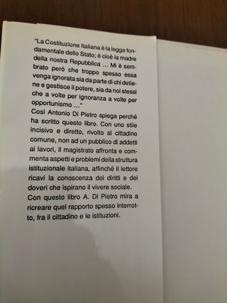 Set 2 libri su Antonio Di Pietro