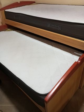 Cama nido de  madera de pino maciza