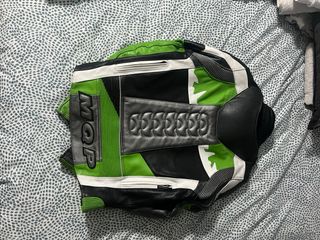Mono moto piel MQP 48H - Verde Negro
