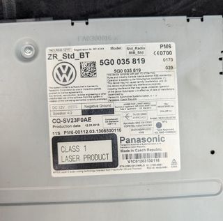 MIB1 VW - Unidade, Ecrã e moldura