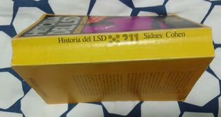 Libro "Historia del LSD" , Sidney Cohen VINTAGE