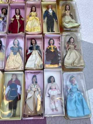 40 Princesas Disney Porcelana