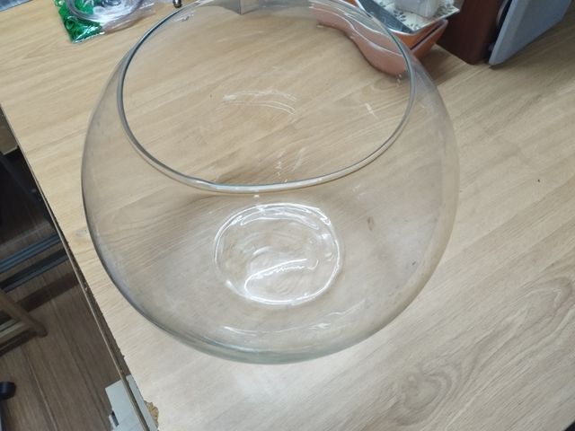 Jarrón/Pecera de cristal