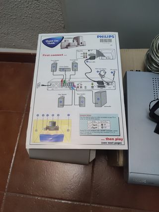 Home Cinema Philips 5.1 - Gris