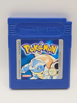 Pokemon Blu ITA Per Game Boy, Adesivo Ottimo