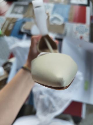 Scarpe beige con tacco - Eleganti