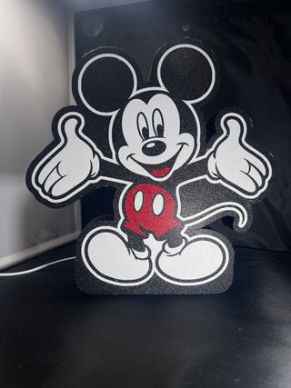 Luminária Mickey Mouse 3D USB