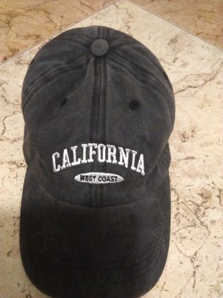 Gorra California negra