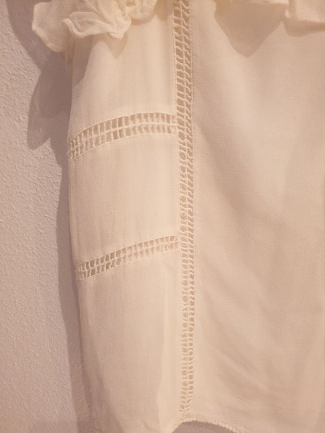 Blusa Tintoretto beige - Talla 40