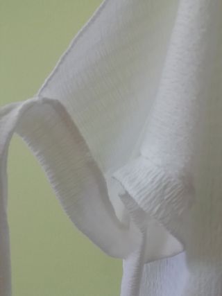 Blusa blanca - Tirantes lazo