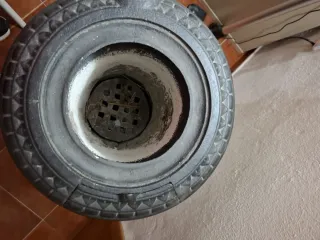 Estufa hierro antigua