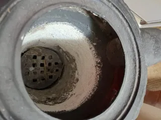 Estufa hierro antigua