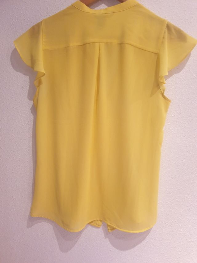 Blusa Amarilla H&M Talla M