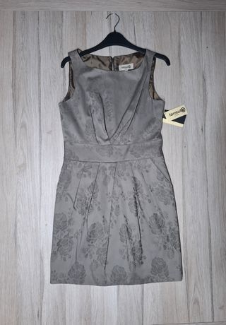 Vestido gris Formula Joven - ceremonia