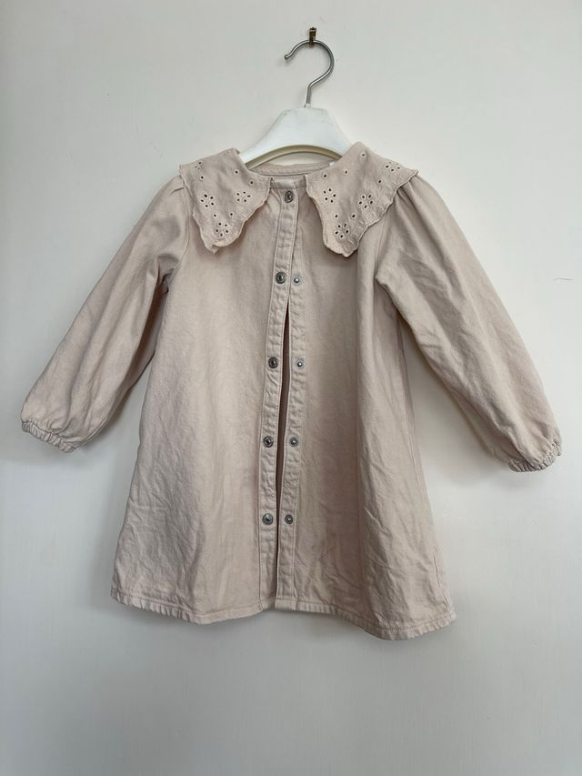 Camicia bimba collo Peter Pan Zara
