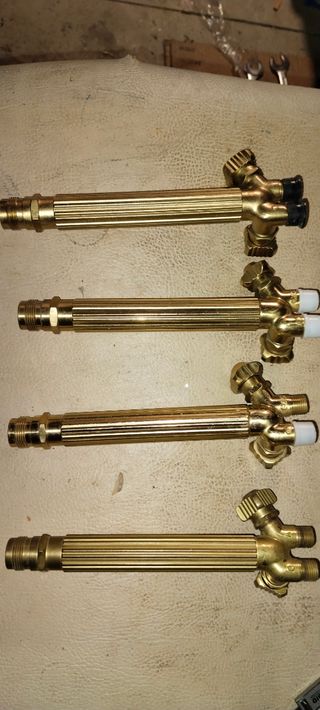 4 Mangos para Soplete Oxiacetilénico AIR LIQUIDE