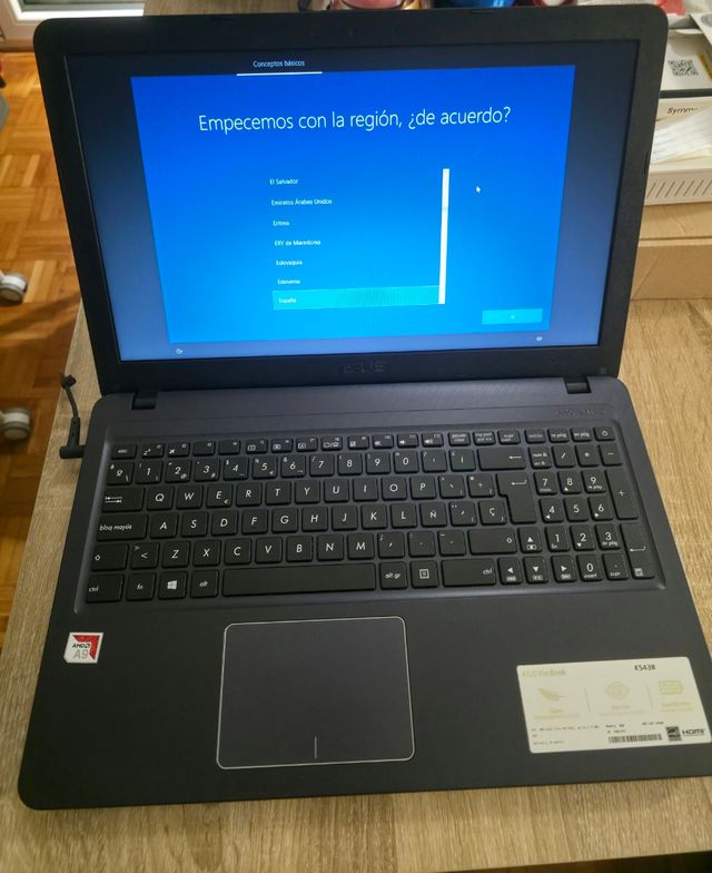 Ordenador Portátil Asus