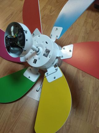 Lampara ventilador
